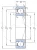 Сверхточный подшипник 71908 CE/HCP 4ADBA от производителя  SKF