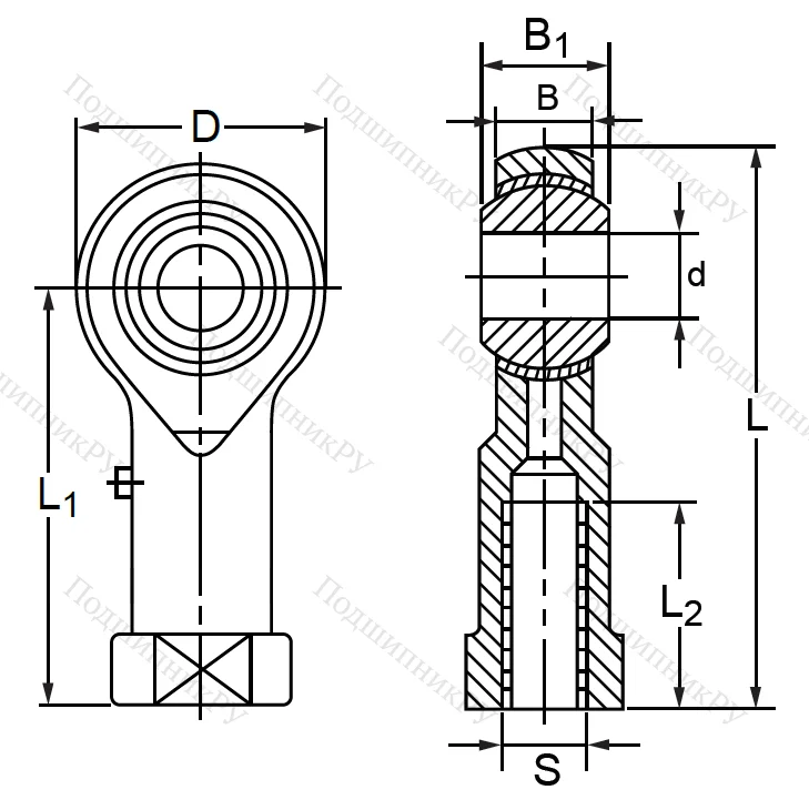 Шарнирная головка  PHS 8 L в Екатеринбурге