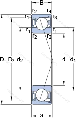 Подшипник S 71914 CD/P 4A в Екатеринбурге