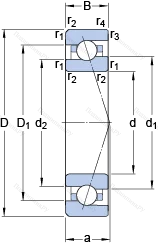 Подшипник 7013 ACDTP/HCP 4B в Екатеринбурге