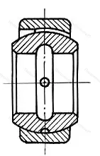 Подшипник  ШС60 размер 60x90x34/44 от производителя  ГПЗ-3