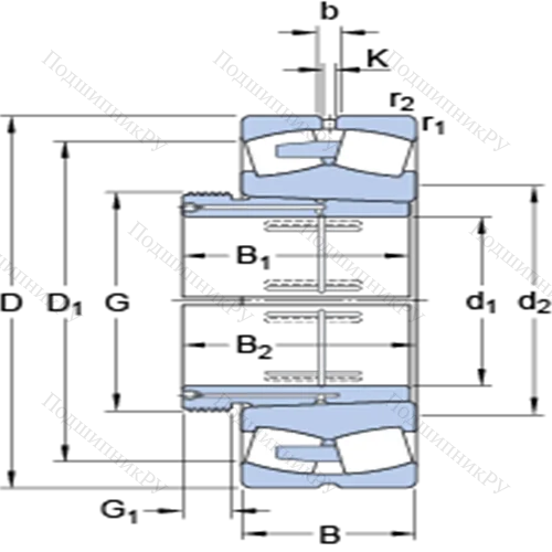 Сферические роликоподшипники на стяжной втулке 23176 CAK/W 33 + AOH 3176 G от производителя  SKF
