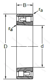 Двухрядный роликовый подшипник NN 3017 KMP 5 (3182117-5 Л ГОСТ) в Екатеринбурге