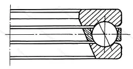 Модификация подшипника 9218406Е размер 30x70x24 от производителя  ГПЗ-2