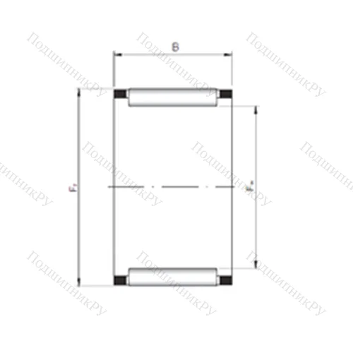 Подшипник игольчатый радиальный KZK 35X 42X 20 от производителя  CX