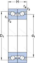 Подшипник BTM 110 ATN 9/P 4CDB в Екатеринбурге