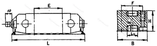 Подшипник  ЛОК-26Л размер 108x40x26 от производителя  ГПЗ-5