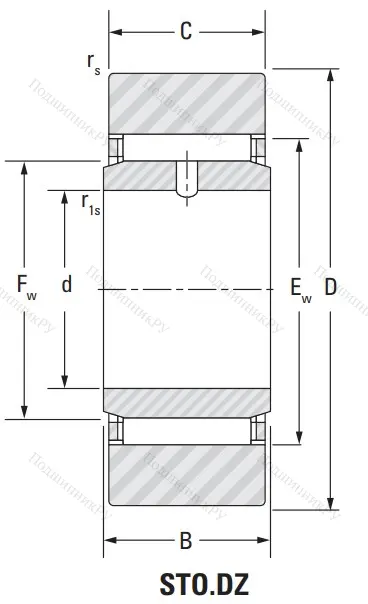 Подшипник STO 17 DZ