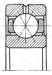 Модификация подшипника 6-1146832Л размер 160x200x20 от производителя  ГПЗ-4