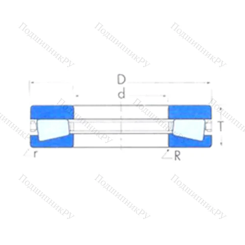 Подшипник роликовый упорный T 4921