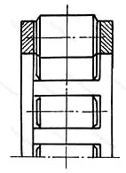 Подшипник  822907 размер 36x50x15,15 от производителя  ГПЗ-4