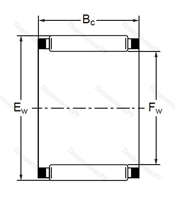 Подшипник K 68x72x12 в Екатеринбурге