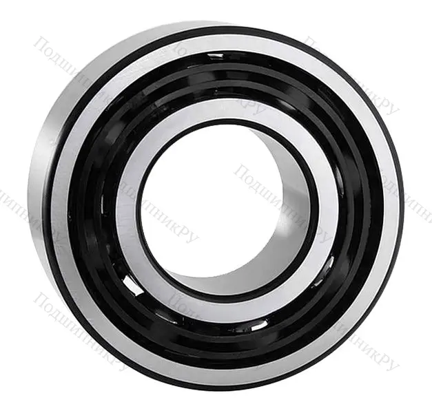 Радиально-упорный шариковый подшипник 7002 AC (46102 Е ГОСТ)