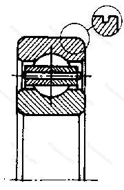 Модификация подшипника 4-7601/2,5Ю5Т размер 2,5x8x2,8 ГПЗ-5 от производителя  ГПЗ-5