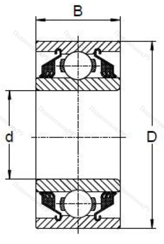 Радиальный шариковый подшипник W 211 PP 3 в Екатеринбурге