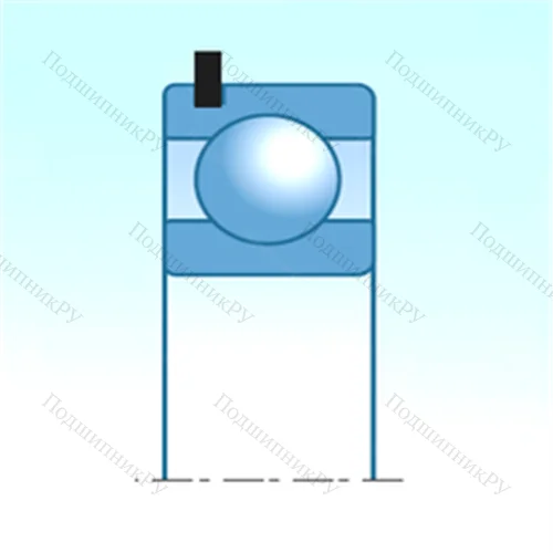 Подшипник шариковый радиальный B 40-134A-A-NC 3UR от производителя  NSK