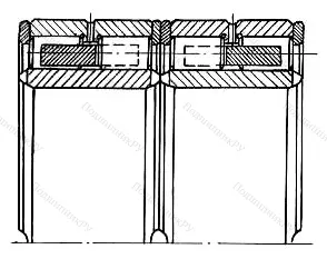 Подшипник 313499DA размер 571,1x812,97x594 от производителя  SKF