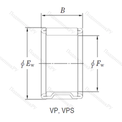 Подшипник игольчатый радиальный 34VP 4440-1 от производителя  KOYO