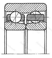 Подшипник  4286113 размер 65x100x35 от производителя  ГПЗ-1