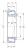 Конический роликовый подшипник 31308 J 2/QCL 7CDF от производителя  SKF
