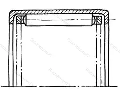 Модификация подшипника ск142012Е1016 размер 14x20x12 от производителя  ГПЗ-3