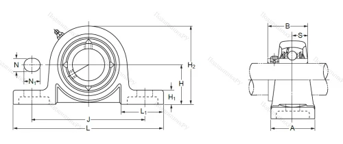 Подшипниковый узел UCP 209 в Екатеринбурге Подшипниковый узел UCP 209 в Екатеринбурге