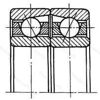 Подшипник 7315B.TPA.DF размер 75x160x74 от производителя  SKF