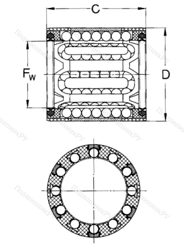 Подшипник LBBR 16-2LS в Екатеринбурге