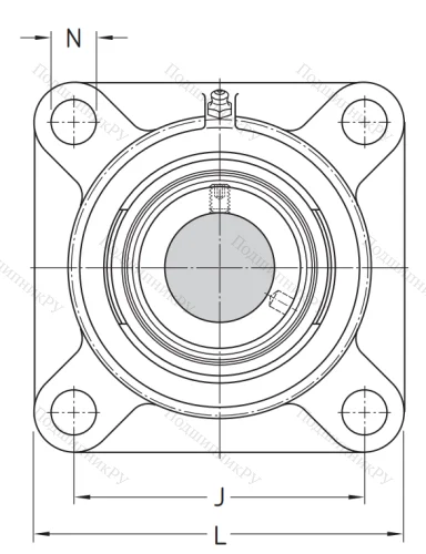 Подшипниковый корпус FY 511 M в Екатеринбурге