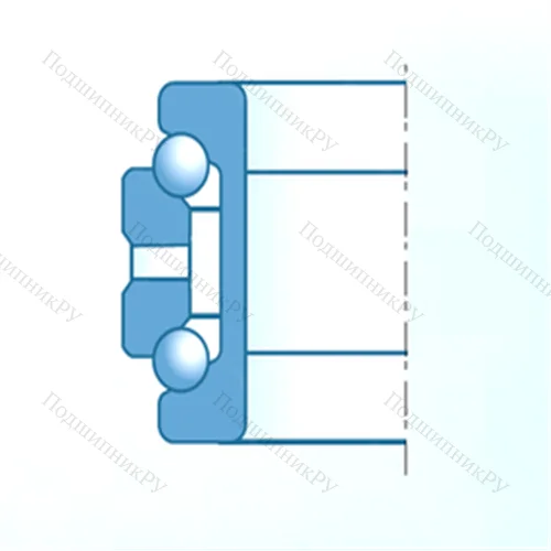 Подшипник шариковый упорно-радиальный 562010/GNP 5 от производителя  NTN