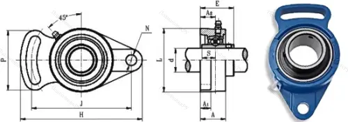 Подшипниковый узел UCFA 210 в Екатеринбурге