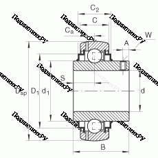 Подшипник GYE 20-KRR-B в Екатеринбурге
